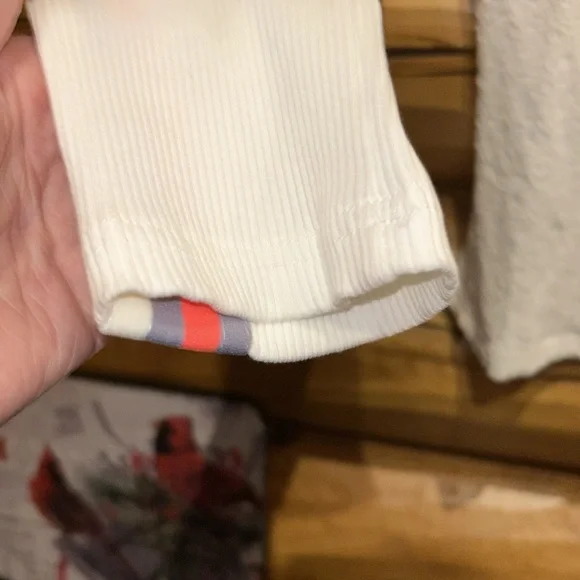 Free People NWT Recovery Layer Size M & L in White Combo - Picture 7 of 11